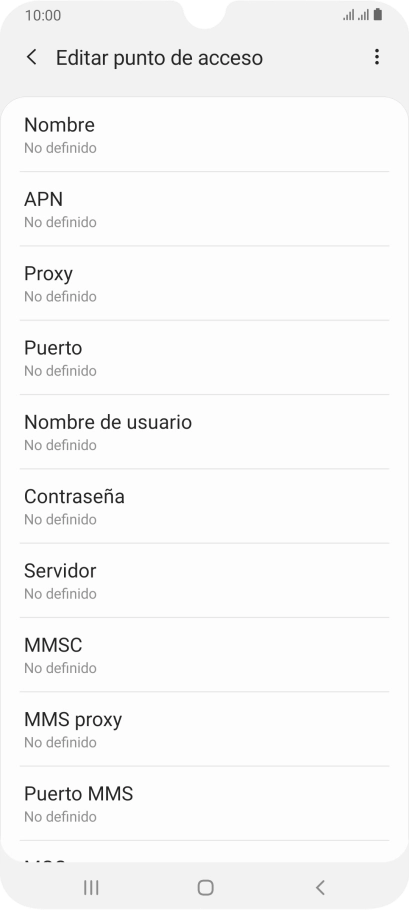 Pulsa Nombre. Pulsa Nombre.
