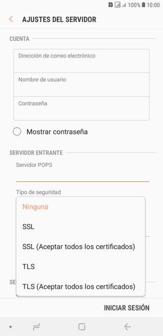 Pulsa Ninguna para desactivar la función. Pulsa Ninguna para desactivar la función.