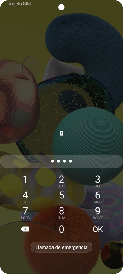 Si lo solicita el teléfono, introduce el código PIN y pulsa OK. Si lo solicita el teléfono, introduce el código PIN y pulsa OK.