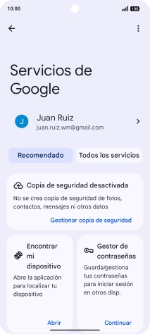 Pulsa Encontrar mi dispositivo. Pulsa Encontrar mi dispositivo.