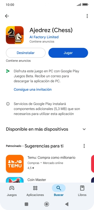Pulsa la tecla de inicio para terminar y regresar a la pantalla de inicio. Pulsa la tecla de inicio para terminar y regresar a la pantalla de inicio.