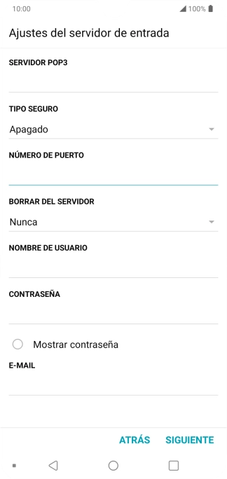 Pulsa la lista desplegable bajo Pulsa la lista desplegable bajo