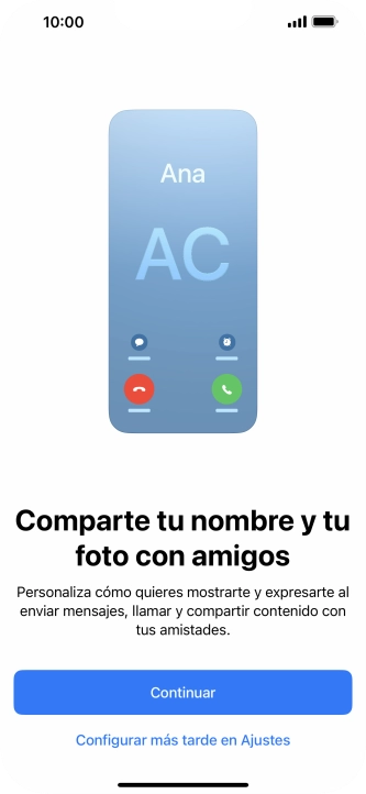 Pulsa Continuar. Pulsa Continuar.