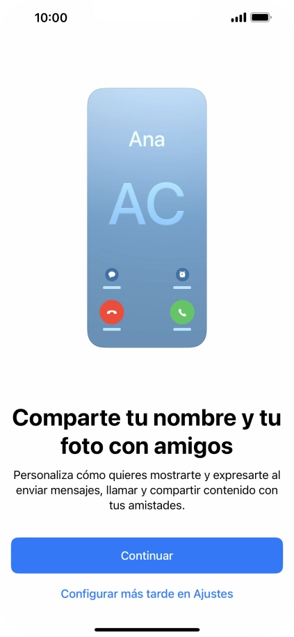 Pulsa Continuar. Pulsa Continuar.