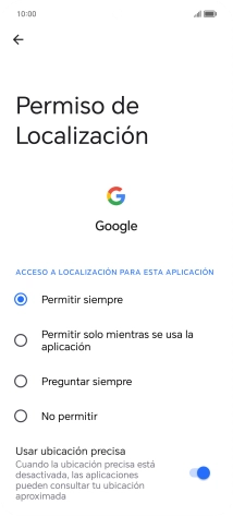 Pulsa el ajuste deseado. Pulsa el ajuste deseado.