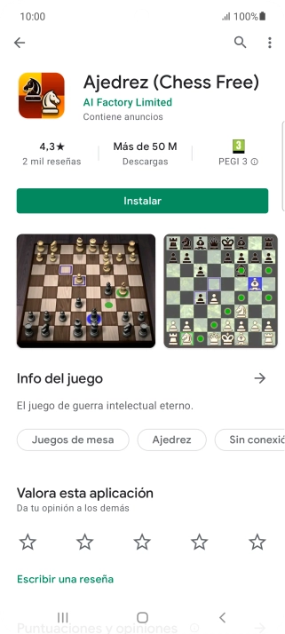 Pulsa Instalar y sigue las indicaciones de la pantalla para instalar la app. Pulsa Instalar y sigue las indicaciones de la pantalla para instalar la app.