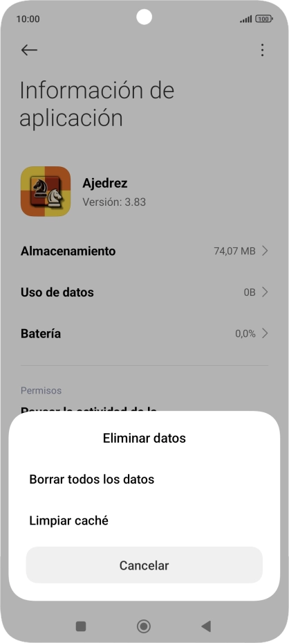 Pulsa Limpiar caché. Pulsa Limpiar caché.