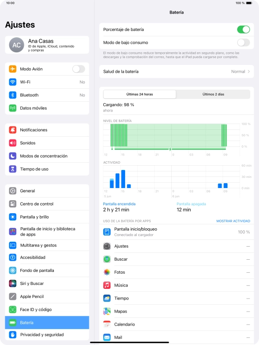 Pulsa el indicador junto a Pulsa el indicador junto a