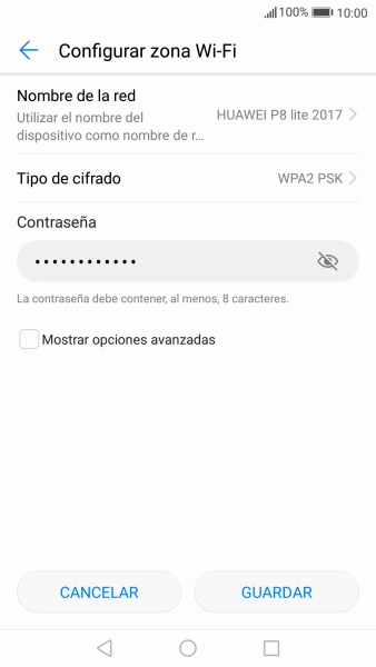 Pulsa Nombre de la red. Pulsa Nombre de la red.