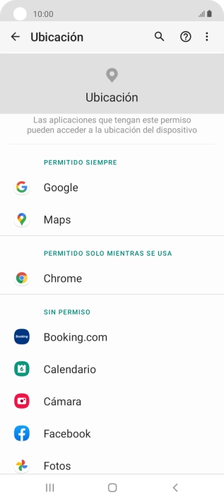 Pulsa la app deseada. Pulsa la app deseada.