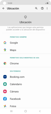 Pulsa la app deseada. Pulsa la app deseada.