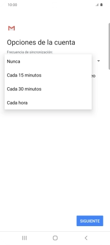 Pulsa el ajuste deseado. Pulsa el ajuste deseado.