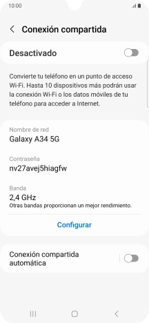 Pulsa Configurar. Pulsa Configurar.