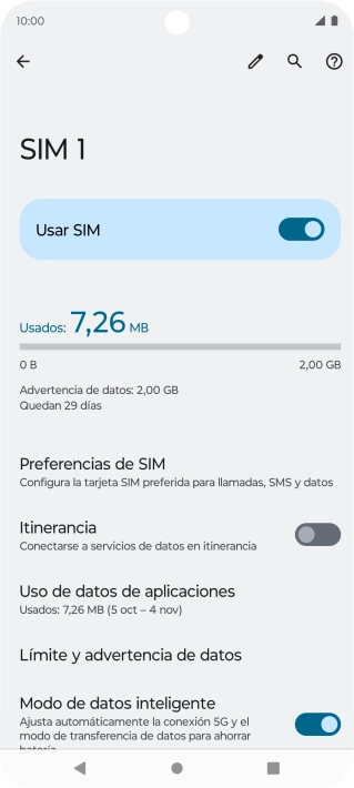 Pulsa el indicador junto a Pulsa el indicador junto a