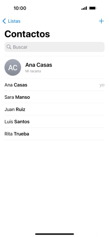 Pulsa Mi tarjeta. Pulsa Mi tarjeta.