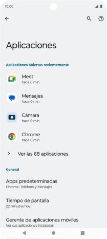 Pulsa Ver las aplicaciones. Pulsa Ver las aplicaciones.