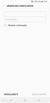Pulsa Contraseña e introduce la contraseña de tu cuenta de correo electrónico. Pulsa Contraseña e introduce la contraseña de tu cuenta de correo electrónico.