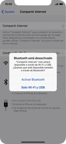 Si la función de wifi está activada, pulsa Solo Wi-Fi y USB. Si la función de wifi está activada, pulsa Solo Wi-Fi y USB.