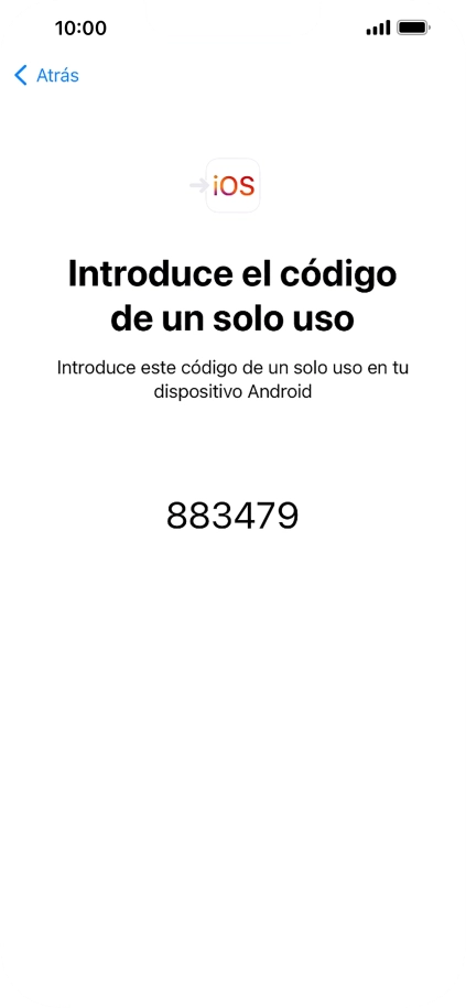 Seguir las indicaciones de la pantalla y de la app Seguir las indicaciones de la pantalla y de la app