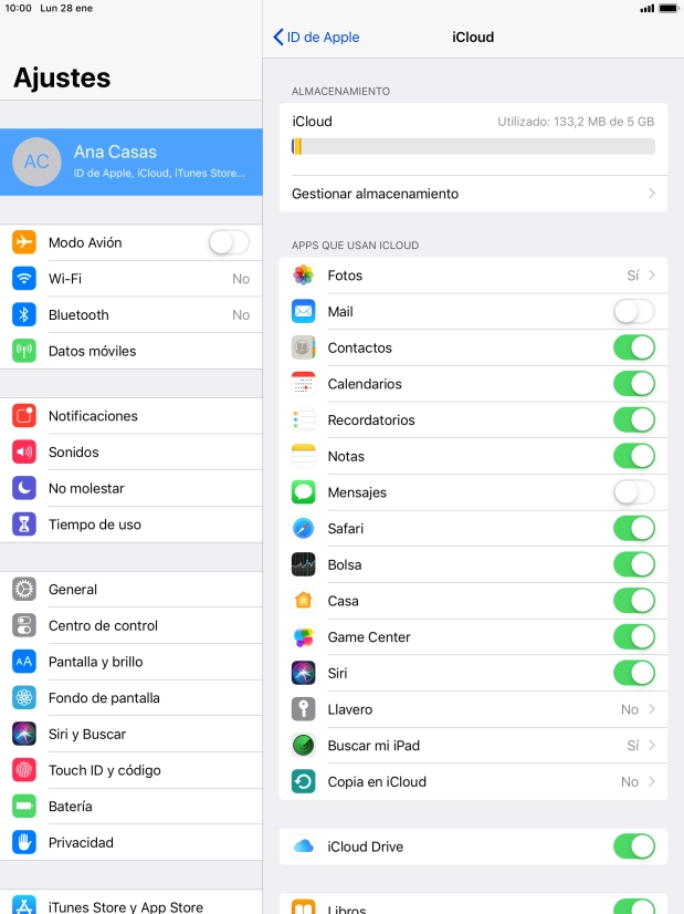Pulsa Copia en iCloud. Pulsa Copia en iCloud.