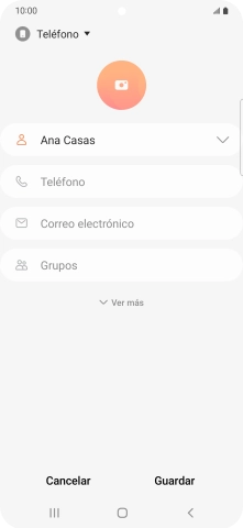 Pulsa Teléfono e introduce el número de teléfono deseado. Pulsa Teléfono e introduce el número de teléfono deseado.