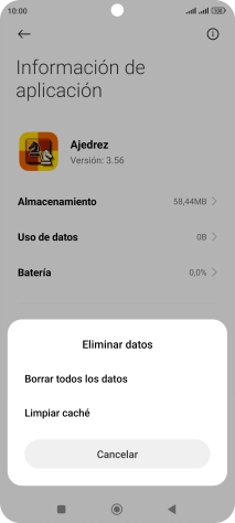 Pulsa Limpiar caché. Pulsa Limpiar caché.