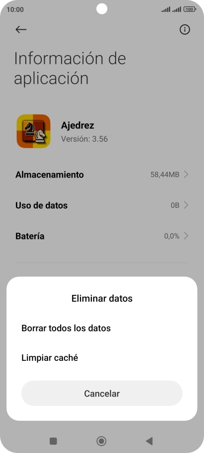 Pulsa Limpiar caché. Pulsa Limpiar caché.