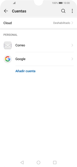 Pulsa el icono de menú. Pulsa el icono de menú.