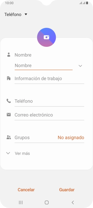 Pulsa la lista desplegable de la guía. Pulsa la lista desplegable de la guía.