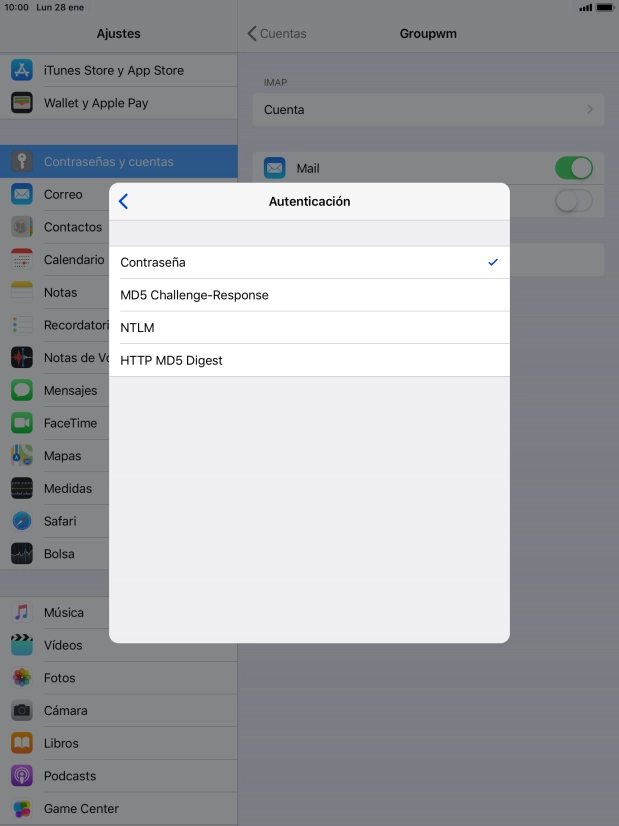 Pulsa Contraseña. Pulsa Contraseña.
