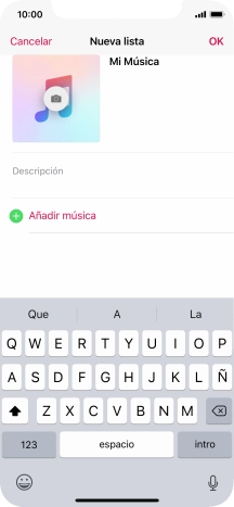 Pulsa Añadir música. Pulsa Añadir música.