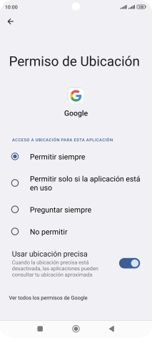 Pulsa el ajuste deseado. Pulsa el ajuste deseado.