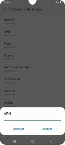 Introduce airtelwap.es y pulsa Aceptar. Introduce airtelwap.es y pulsa Aceptar.