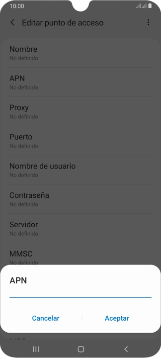 Introduce airtelwap.es y pulsa Aceptar. Introduce airtelwap.es y pulsa Aceptar.