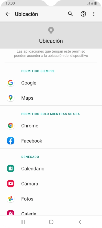 Pulsa la app deseada. Pulsa la app deseada.