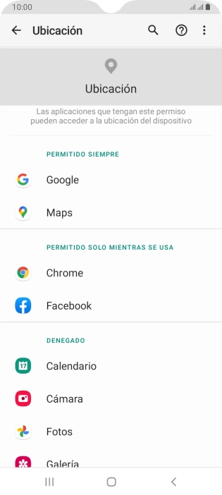 Pulsa la app deseada. Pulsa la app deseada.