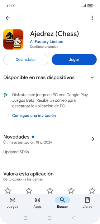 Pulsa Desinstalar. Pulsa Desinstalar.