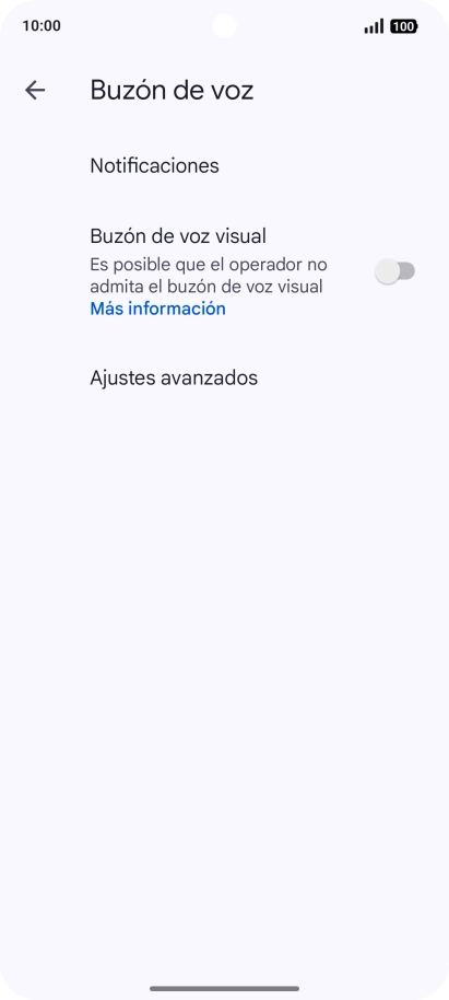 Pulsa Ajustes avanzados. Pulsa Ajustes avanzados.