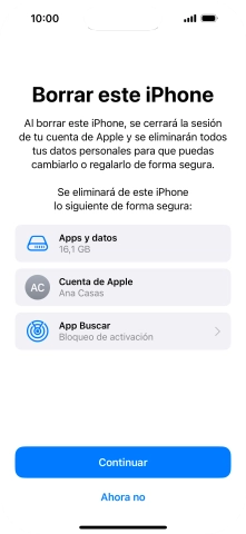 Pulsa Continuar. Pulsa Continuar.