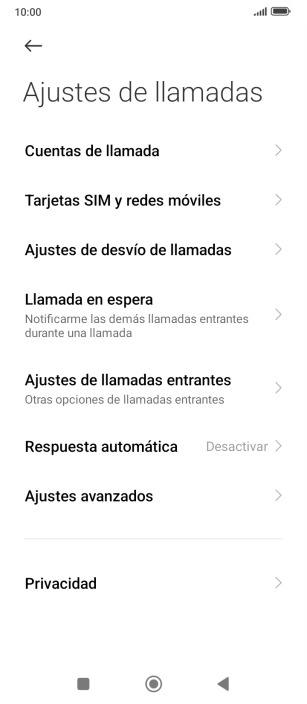 Pulsa Ajustes avanzados. Pulsa Ajustes avanzados.