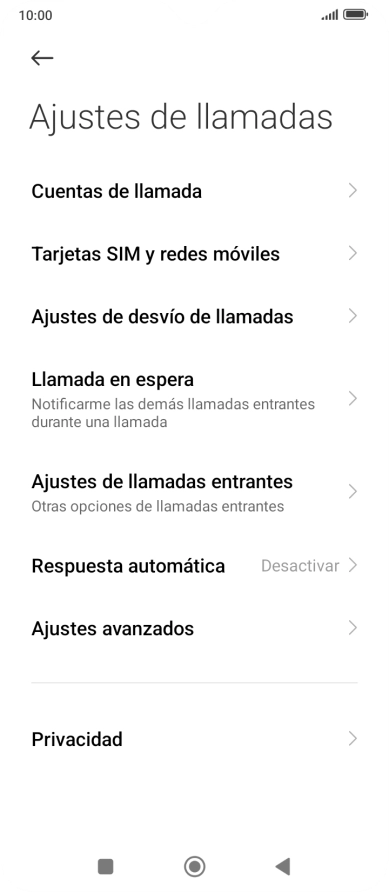 Pulsa Ajustes avanzados. Pulsa Ajustes avanzados.