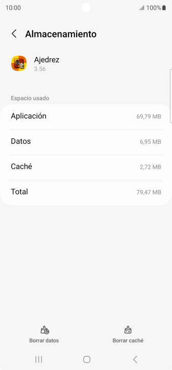 Pulsa Borrar caché. Pulsa Borrar caché.