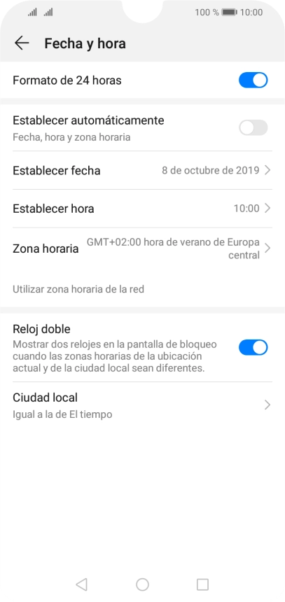 Pulsa el indicador junto a Pulsa el indicador junto a