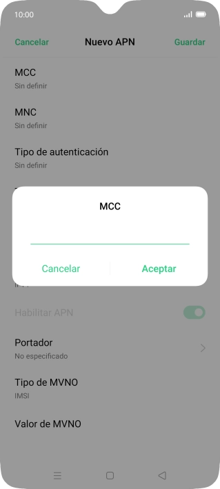 Introduce 214 y pulsa Aceptar. Introduce 214 y pulsa Aceptar.