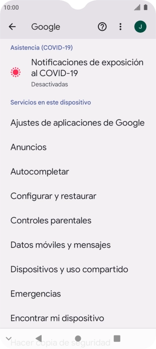 Pulsa Encontrar mi dispositivo. Pulsa Encontrar mi dispositivo.