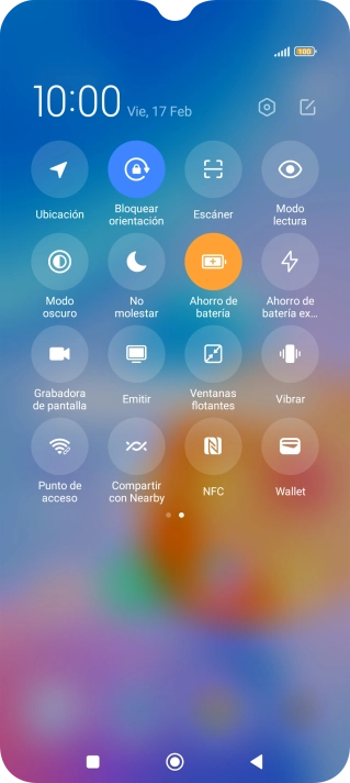 Pulsa la tecla de inicio para terminar y regresar a la pantalla de inicio. Pulsa la tecla de inicio para terminar y regresar a la pantalla de inicio.