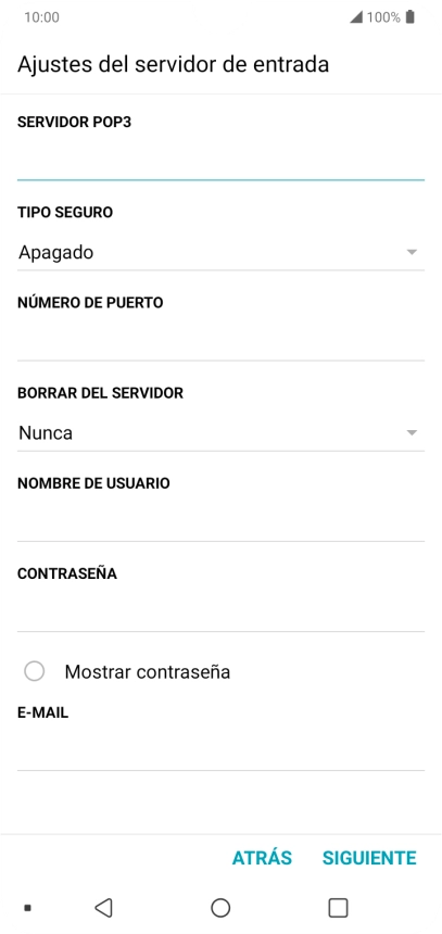 Pulsa la lista desplegable bajo Pulsa la lista desplegable bajo