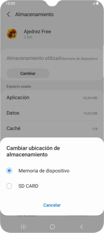 Pulsa el nombre de la tarjeta de memoria. Pulsa el nombre de la tarjeta de memoria.