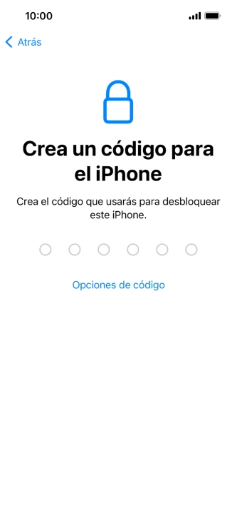 Pulsa Opciones de código. Pulsa Opciones de código.