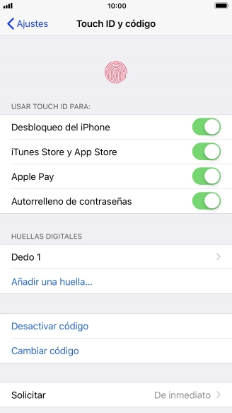 Pulsa el indicador junto a Pulsa el indicador junto a